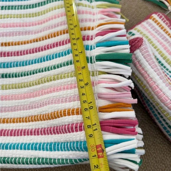 Shiraleah Multicolor Striped Tote - Picture 11 of 12